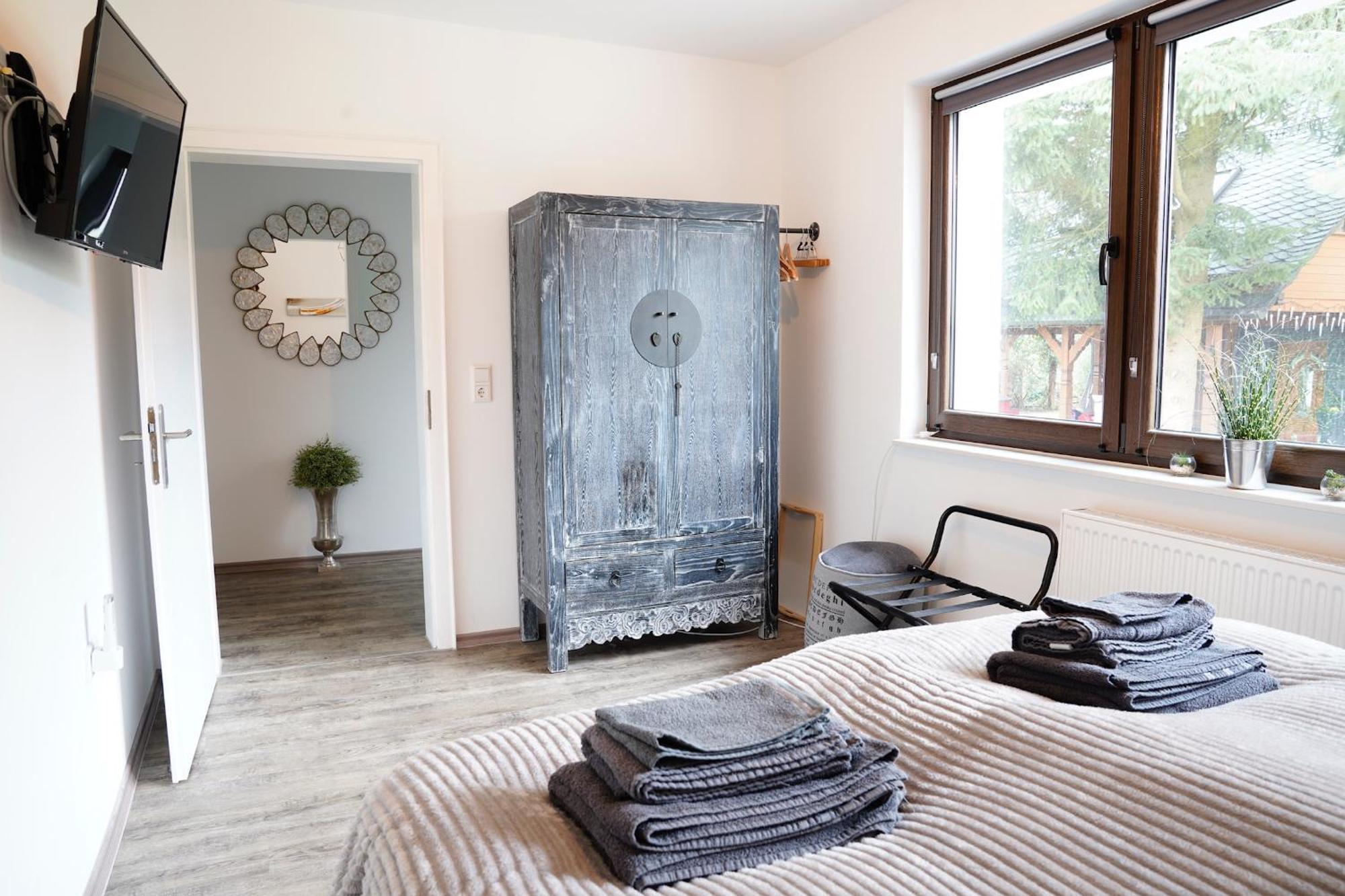 Wellness Am Morgengau Mit Whirlpool Und Sauna Rotterode Exterior foto